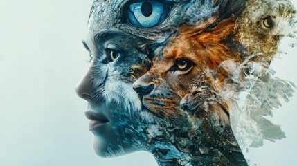 portrait of a person with a eyes