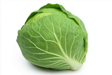 Obraz premium cabbage isolated on white background