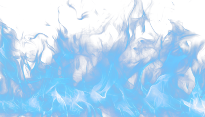 mystical blue fire flames