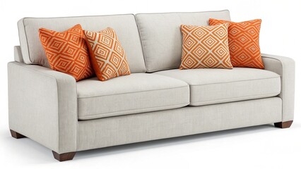 sofa isolated on white background