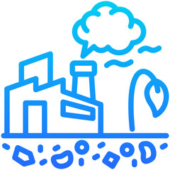 Environmental Degradation Icon
