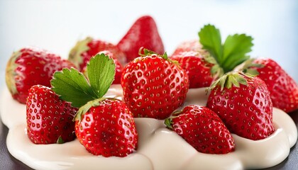 strawberries and cream