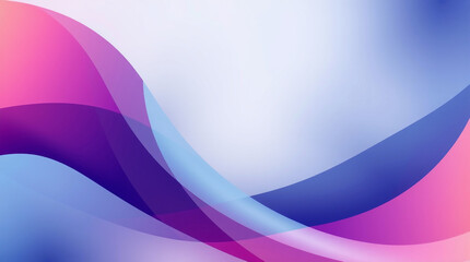 Obraz premium Abstract Wave Pattern in Pink, Purple, and Blue