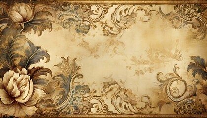 vintage floral background