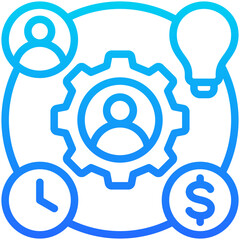 Resource Allocation Icon