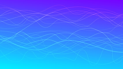 Abstract gradient background with wave beams