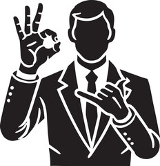 Language Interpreter Vector Illustration 3