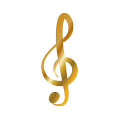 Fototapeta premium Gold note vector icons on a white background