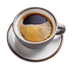 Aromatic Coffee in a Stylish Ceramic Mug Perfect Brew