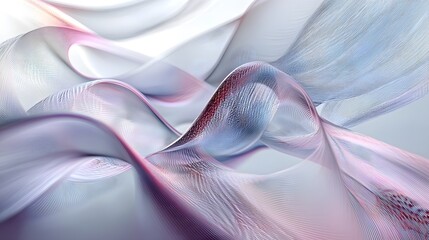 Purple silk fabric with a smooth, flowing wave texture, creating an elegant and artistic backdrop