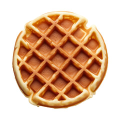 Crispy and Light Golden Belgian Waffle