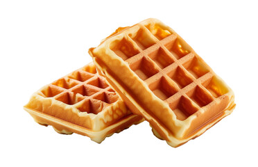 Golden and Fluffy Double Belgian Waffles