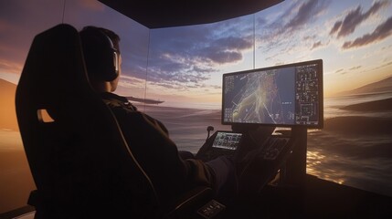 Flight Simulator: Simulators provide realistic training, ensuring pilot readiness.