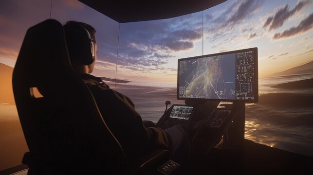 Flight Simulator: Simulators provide realistic training, ensuring pilot readiness.