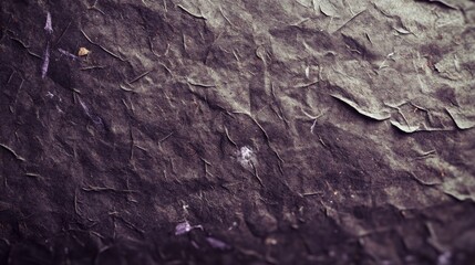 Fototapeta premium Rough recycled paper texture with visible specks.