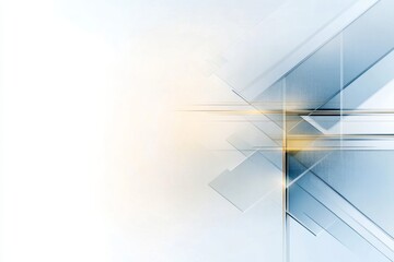 Abstract geometric design featuring soft colors and light patterns suitable for backgrounds or digital art