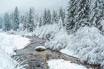 Canazei, the jewel of the Val di Fassa under a heavy snowfall.