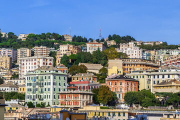Fototapeta premium View of Genoa, Italy