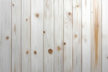 Natural light wooden paneling with visible knots and grains in a seamless arrangement for interior design
