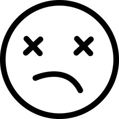 Fototapeta premium Circular emoticon with 