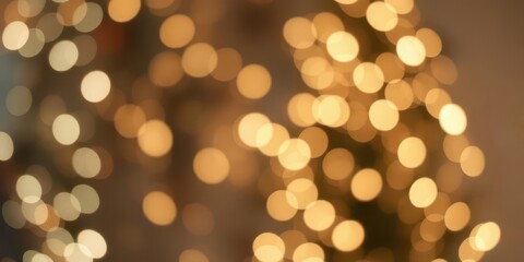 Obraz premium Abstract shimmering lights, festive bokeh, holiday glow, light effects, digital, effect
