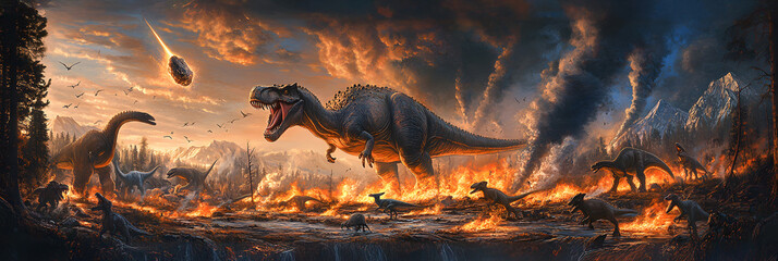 Extinction Event: Tyrannosaurus Rex and the fiery apocalypse