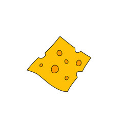 cheese slice vector