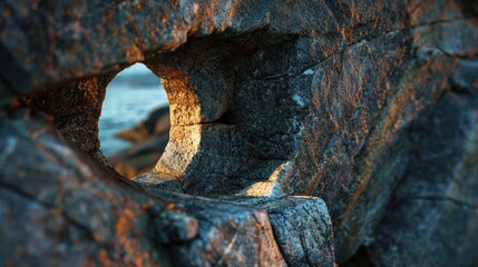 Big rocks piled up and waterlogged, very beautiful. Mountain