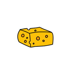 cheese slice vector