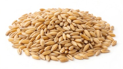 Food isolated on white background