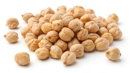 Food isolated on white background