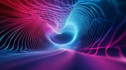 Neon Tunnel of Light.