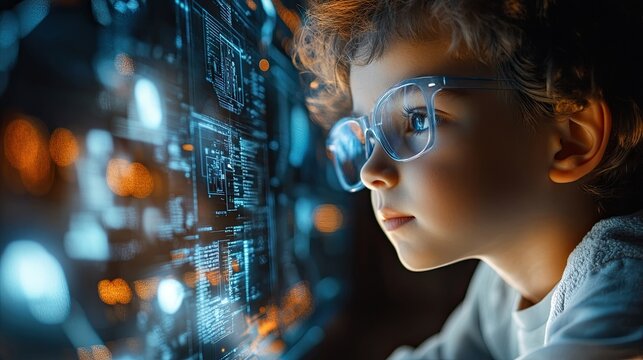 E-learning education digital technology illustrating how online education platforms digital tools enable students to access learning content track progress engage virtual lessons remotely