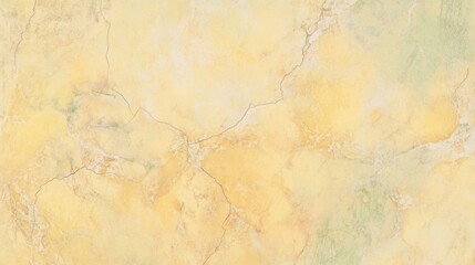 Fototapeta premium Cracked, sun-baked textures in soft yellow, sandy beige, and muted green tones evoke the natural weathering of dried earth, blending rustic roughness with organic warmth.