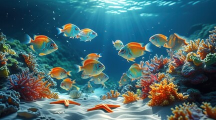 Mesmerizing Underwater Beauty.