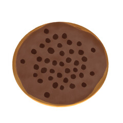 Fototapeta premium Choco chips Martabak mini Indonesian pancake