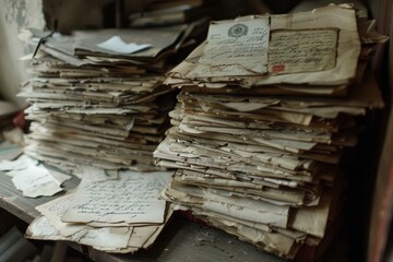 Vintage literature collection featuring antique books and historical documents for enthusiasts