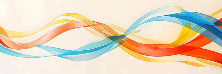 Abstract white background with colorful lines. Retro style. Olympic games in France concept. Template with copy space for design card, banner, poster, wallpaper