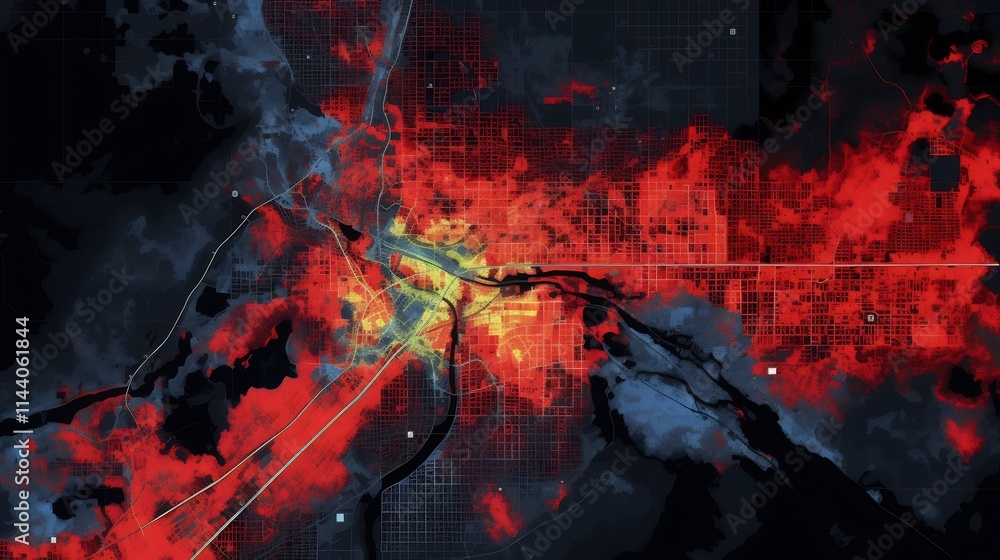 Poster real time geospatial visualization of urban crime data for public safety analysis and tactical decis