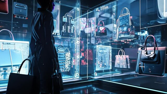 Futuristic Shopping Experience 