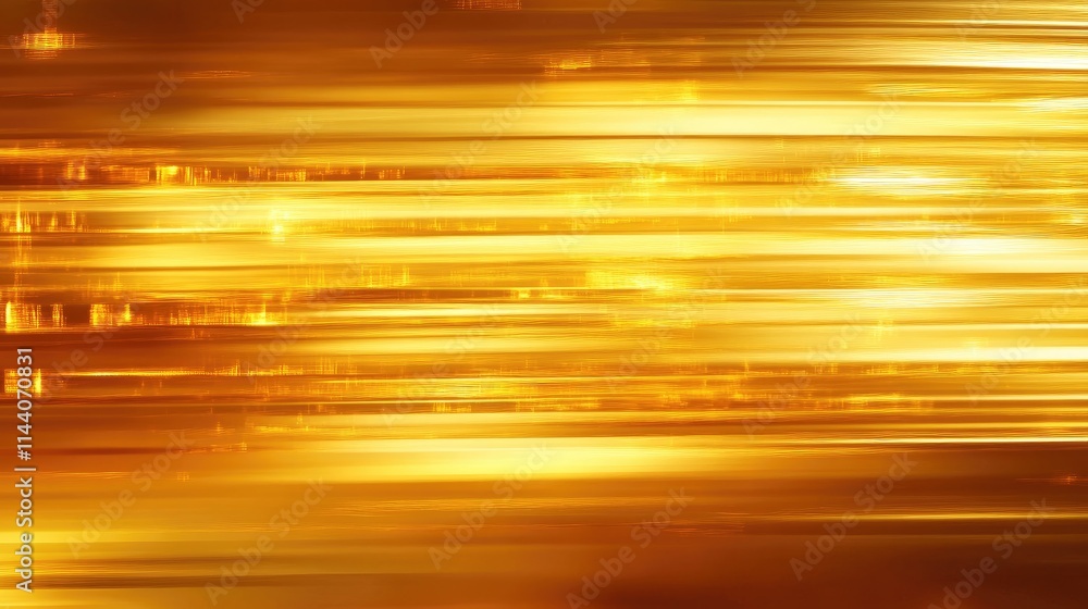 Poster golden abstract background with light reflections creating a blurred effect ideal for creative proje