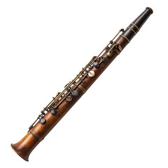 Clarinet Isolated on White Background for Musical Education and Promotion Transparent Background