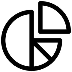 Analytics. Editable stroke vector icon.