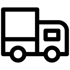 Distribution. Editable stroke vector icon.