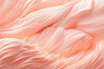 Abstract peach-colored swirling texture, smooth, flowing waves, elegant, soft, delicate, background.