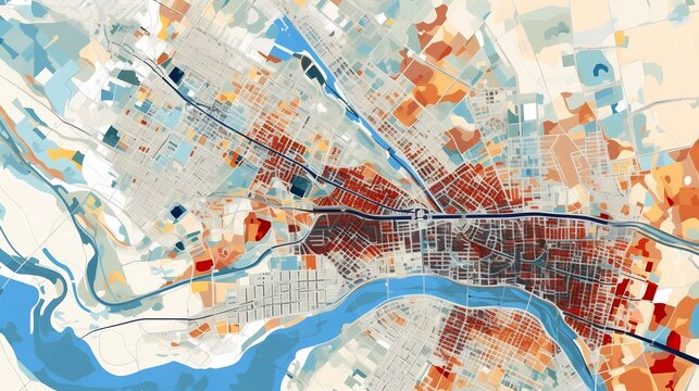 Comprehensive Land Use Plan for a Metropolitan Area Designed and Visualized Using Powerful GIS Modeling and Analysis Tools to Support Urban Development and Growth Strategies