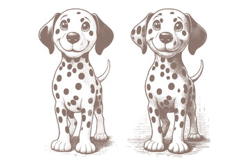 dog vector illustration