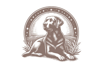 dog vector illustration