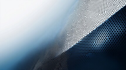 Abstract design featuring dotted patterns and gradients.