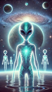 Imaginary design of aliens using artificial intelligence